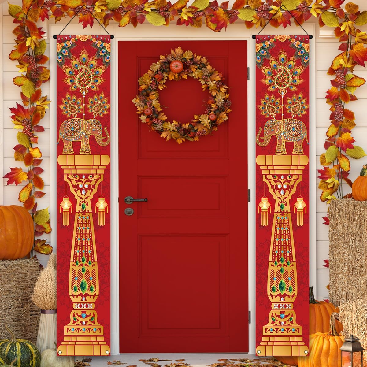 Ganesha Motif Porch