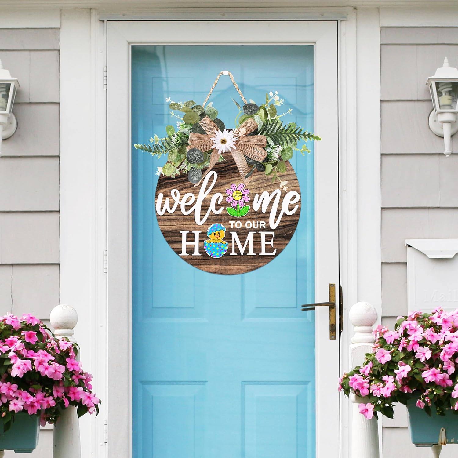 Rustic Wood Welcome - Hình 2