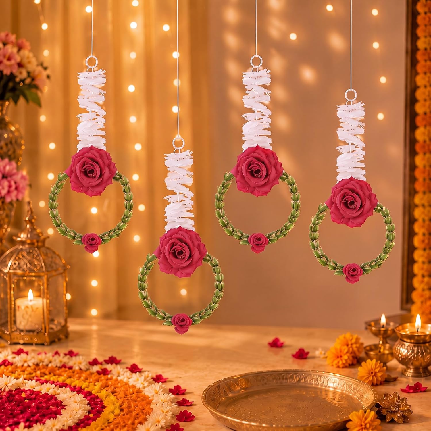 Artificial Rose Garlands
