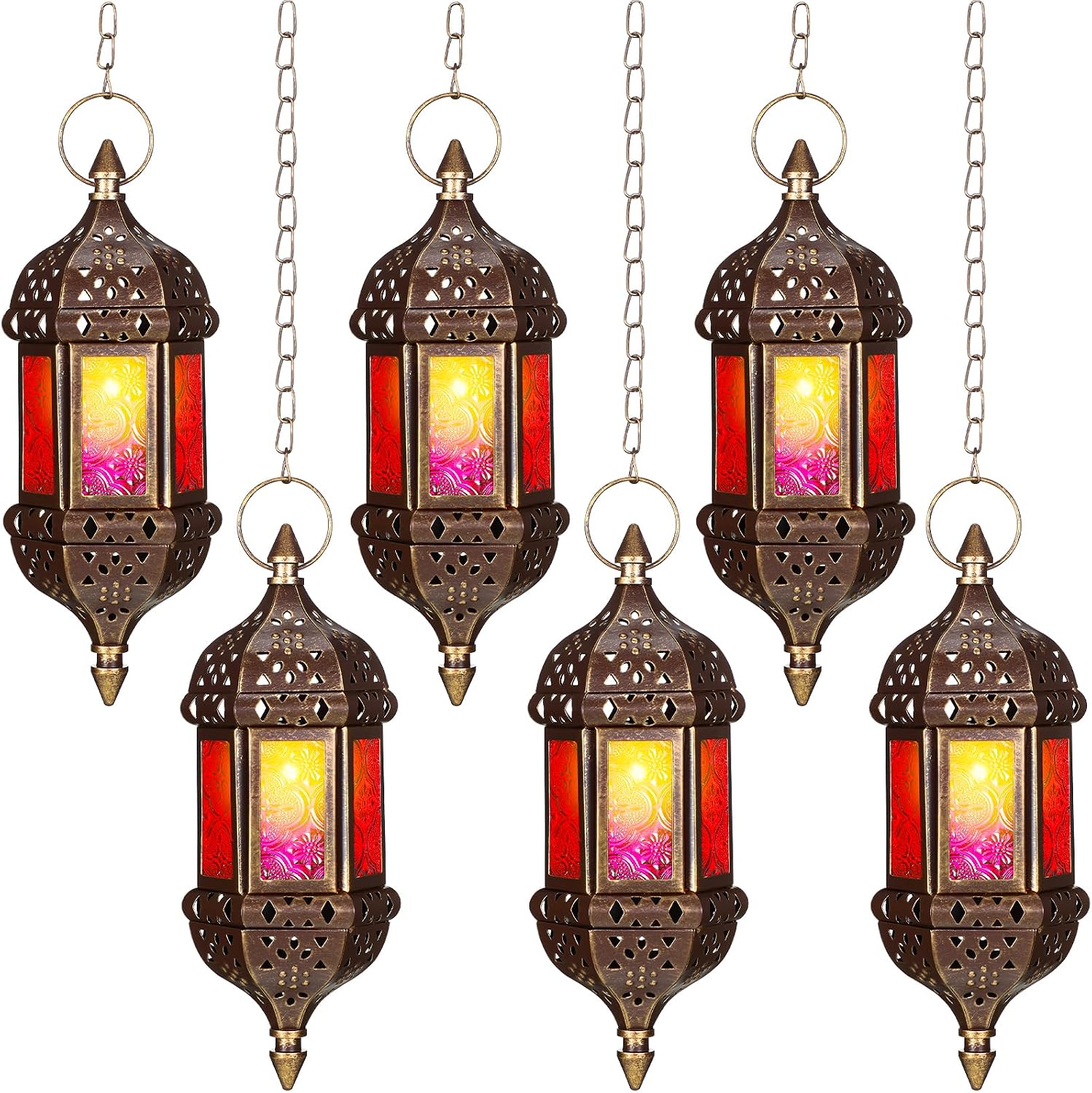 Red Glass Moroccan