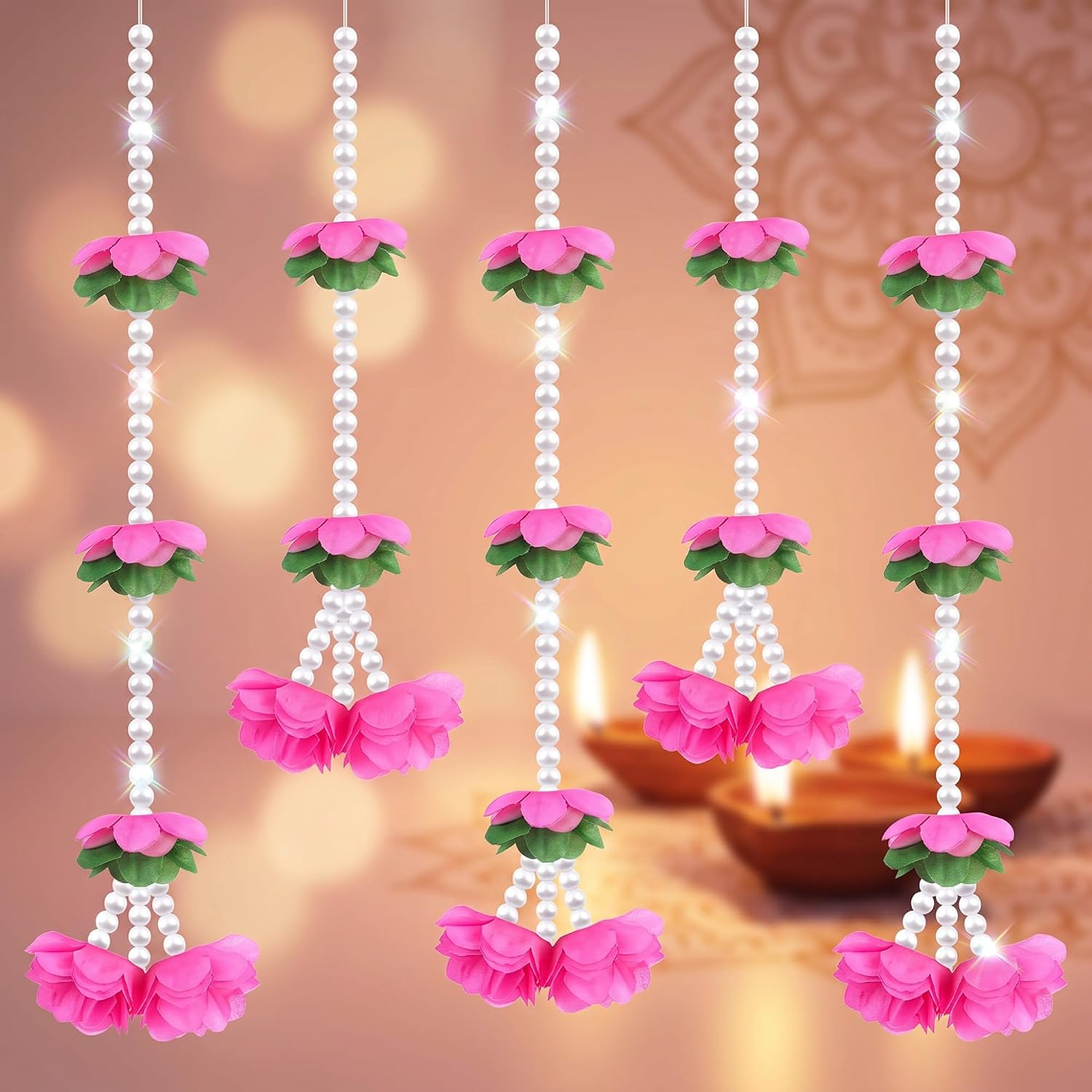 Faux Jasmine Garland